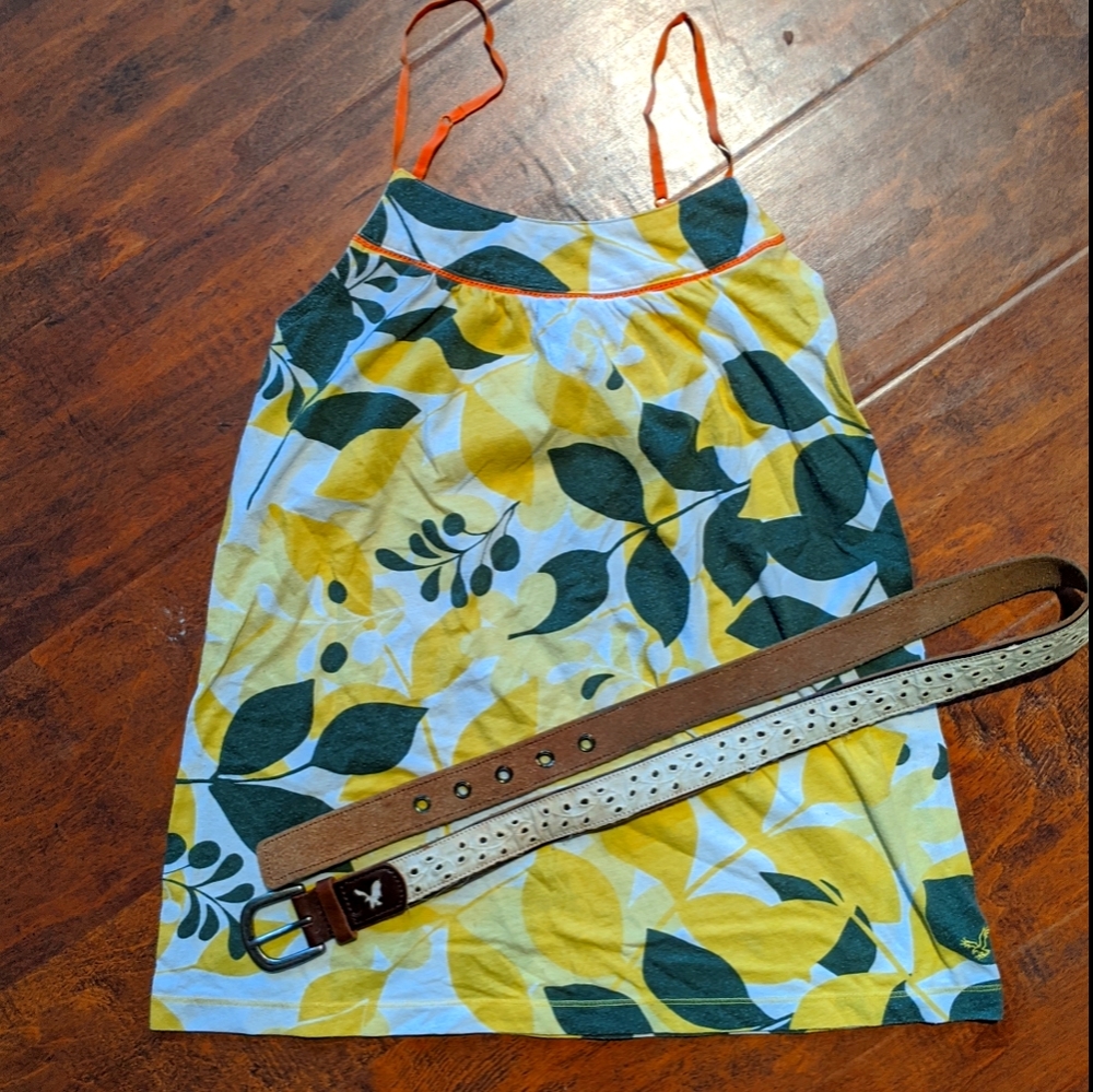 American Eagle tank and belt